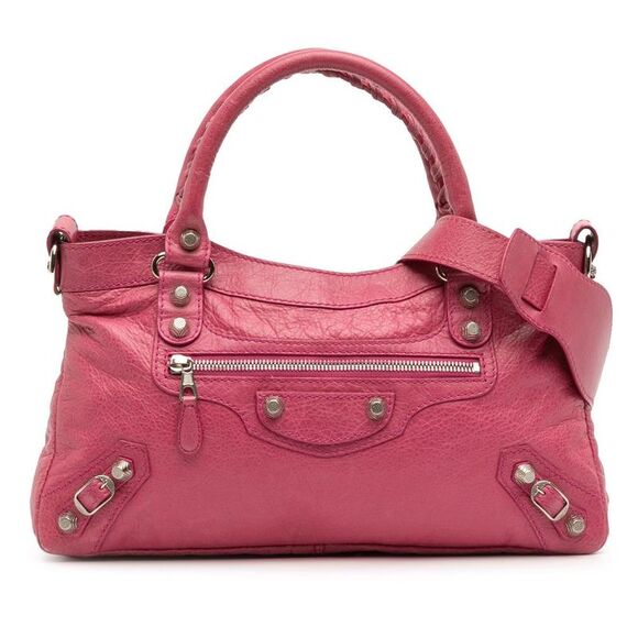 Pre Loved balenciaga Women Pink Satchel - Picture 1 of 8